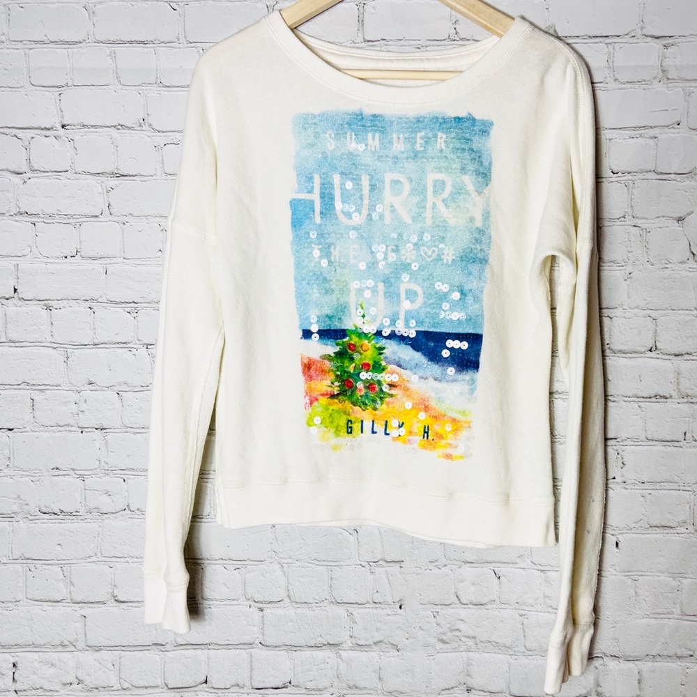 Sparkle Winter Gilly Hicks Top